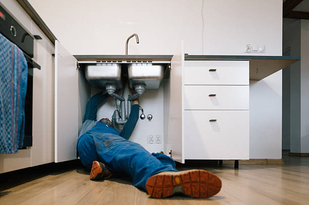 Professional Leak Detection technician working in Yaphank, NY
